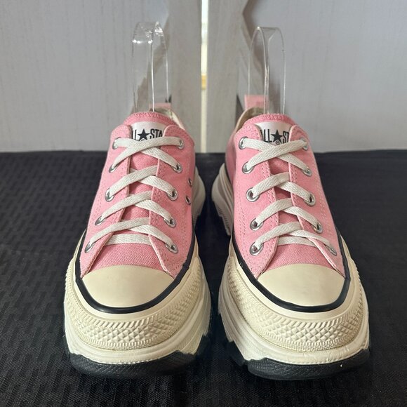 RARE Converse All Star Trekwave Low Ox Platform Sneakers in Pink - Picture 6 of 11